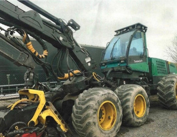 Pronájem harvestoru TIMBERJACK 1270 D
