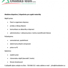 Hledáme dispečera / dispečerku pro sypké materiály