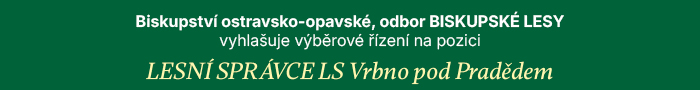 Biskupské lesy - volné pozice
