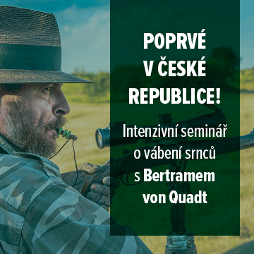 Intenzivní seminář o vábení srnců s Bertramem von Quadt